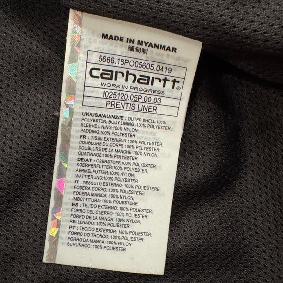 Carhartt WIP Woodland Camo Sherpa Jacket - Picture 11 of 11